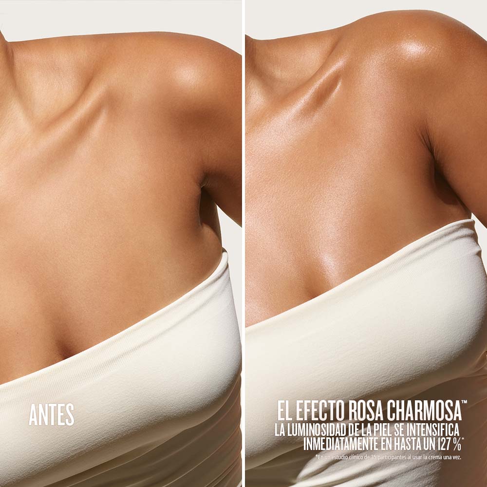 ROSA CHARMOSA&trade; DEWY BODY CREAM WITH ROSEWATER + CRYSTAL PEPTIDES (CREMA CORPORAL)